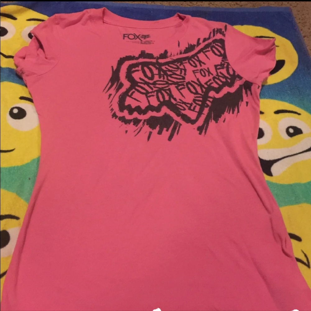 Fox racing shirt size medium women's